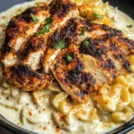Blackened Cajun Chicken Alfredo