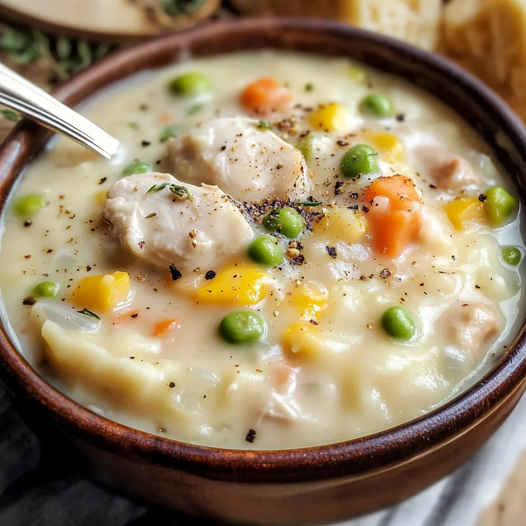 Chicken Pot Pie Soup