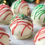 Christmas Tree Cake Truffles