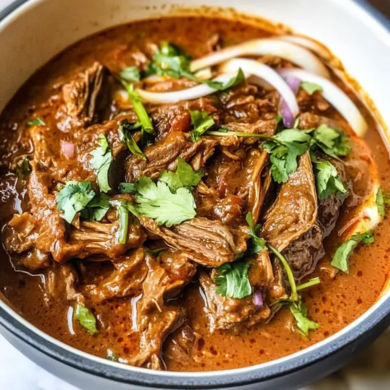 Coconut Red Curry Drip Beef