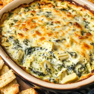 Creamy Spinach Artichoke Dip