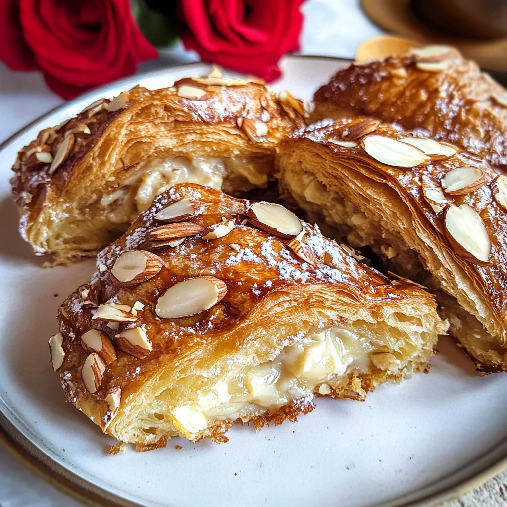 Croissant French Toast with Almonds