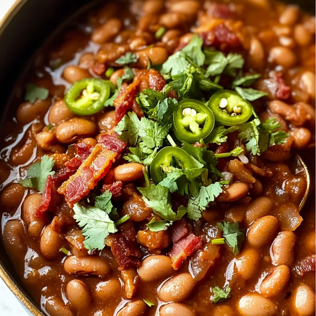 Drunken Beans (Frijoles Borrochos)
