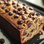 Easy Peanut Butter Chocolate Chip Banana Bread Recipe