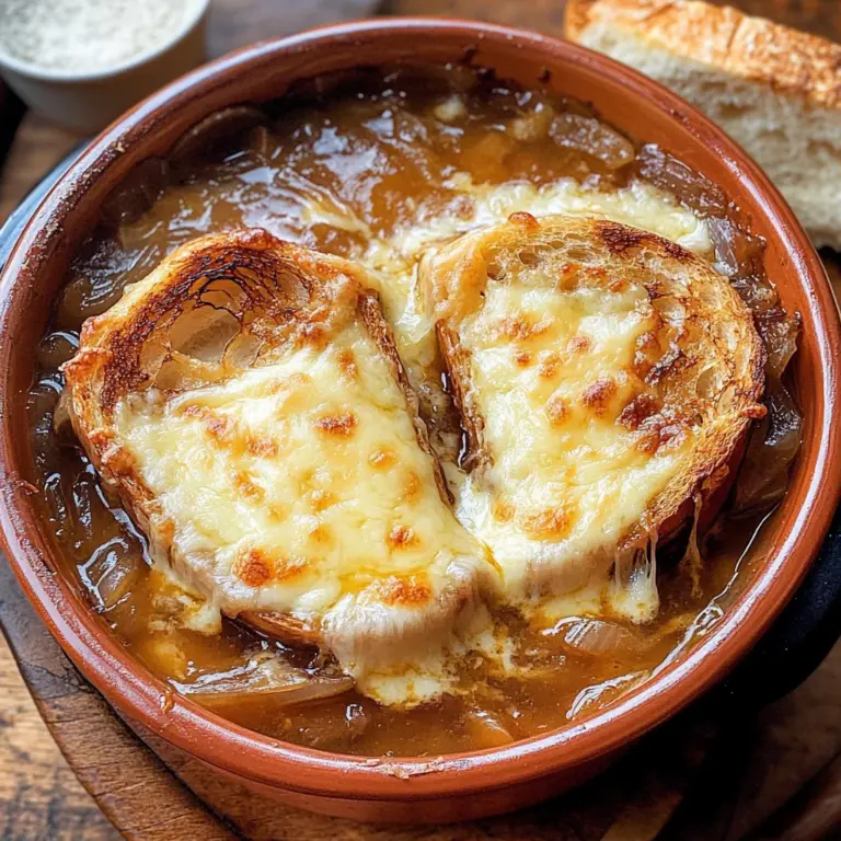 French Onion Soup with Comté Grilled Cheese