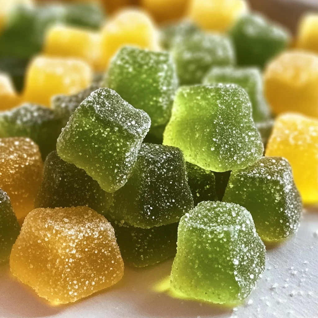 Green Tea, Lemon & Ginger Gummies