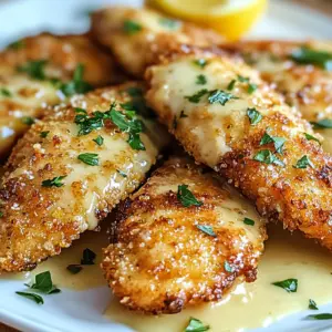 Lemon Garlic Parmesan Chicken Tenders