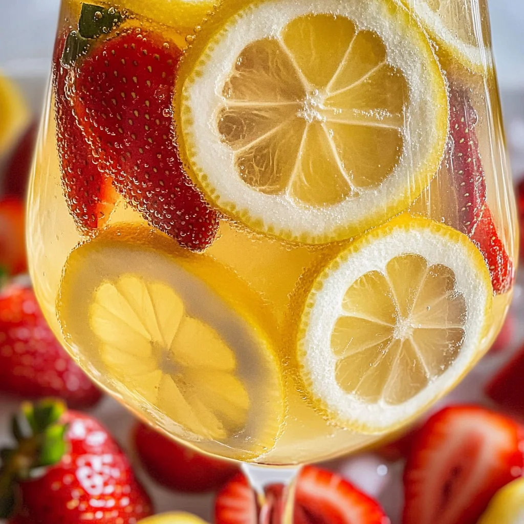 Limoncello Sangria – A Bright & Citrusy Twist on a Classic