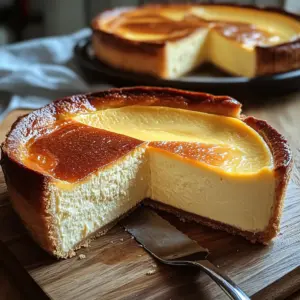 Loaf Pan Basque Cheesecake