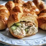 Mini Chicken Salad Croissant Sandwiches