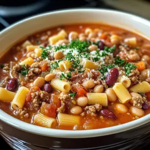 Olive Garden Slow Cooker Pasta Fagioli: Comfort in Every Spoonful
