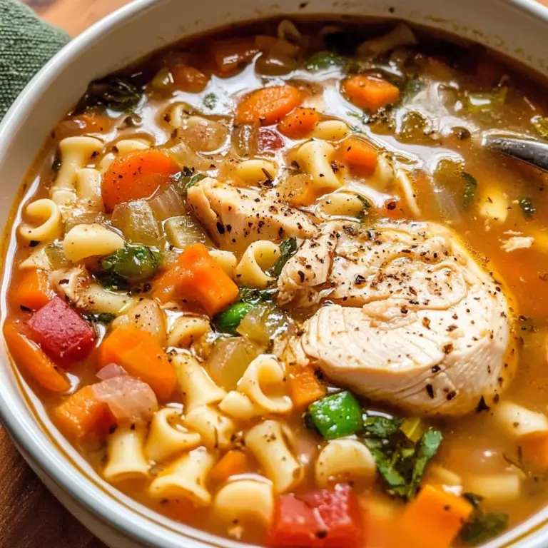 Sicilian Chicken Soup