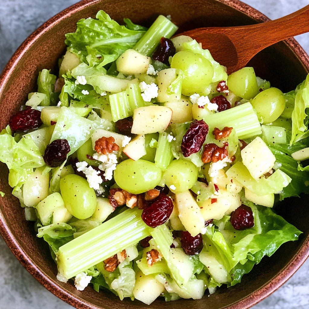Simple Celery Salad (Waldorf Apple Salad)