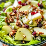 The Best Crunchy Apple Walnut Salad with Irresistible Fall Flavors
