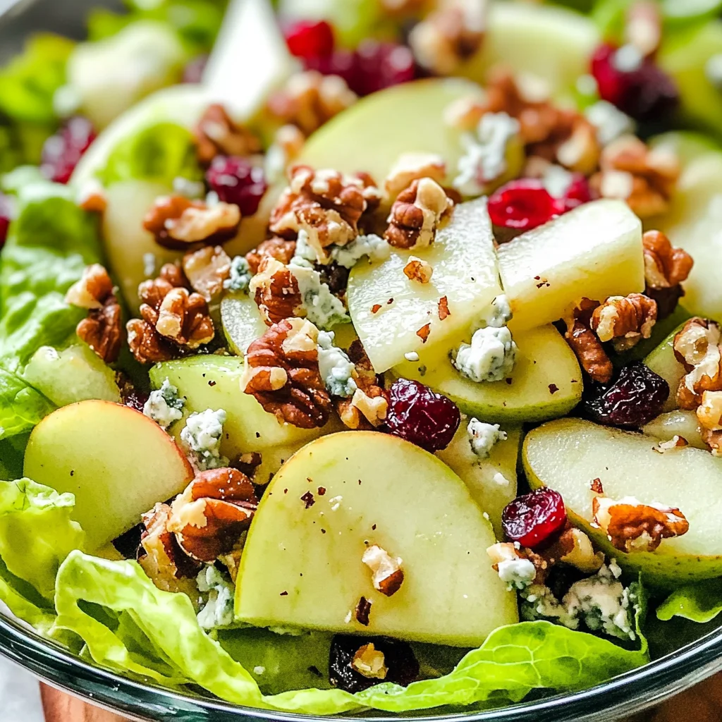 The Best Crunchy Apple Walnut Salad with Irresistible Fall Flavors
