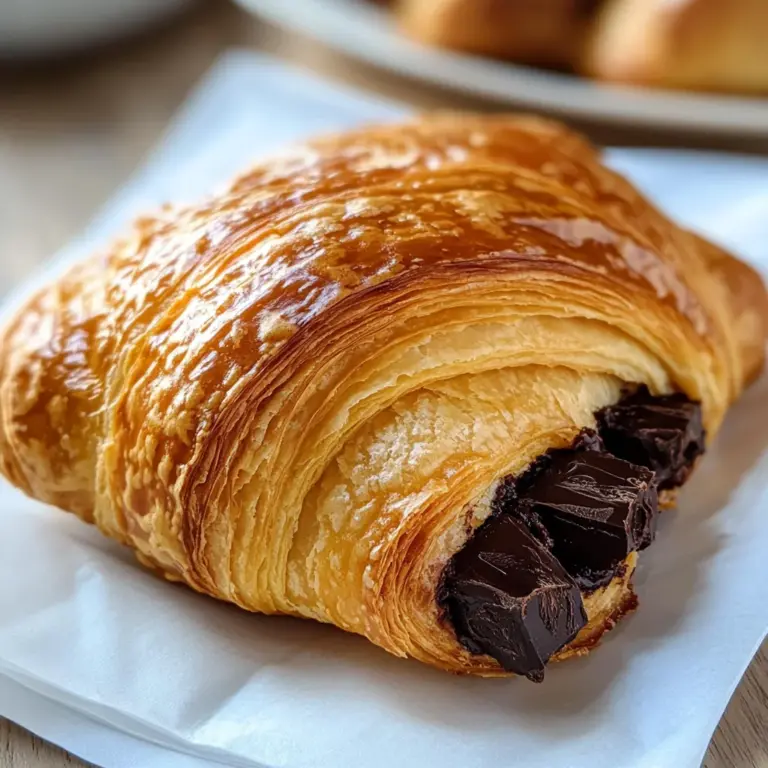 Best Chocolate Croissant Recipe for Flaky Homemade Pastries