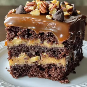 Box Mix Turtle Cake