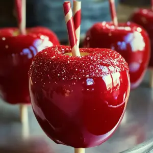 Bright and Crunchy Candy Apples