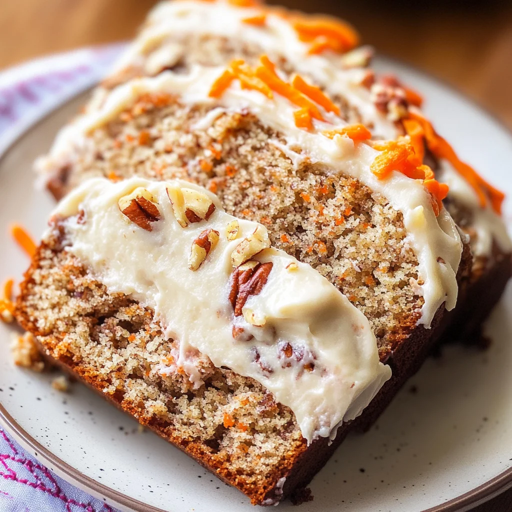 Carrot Cake Banana Bread