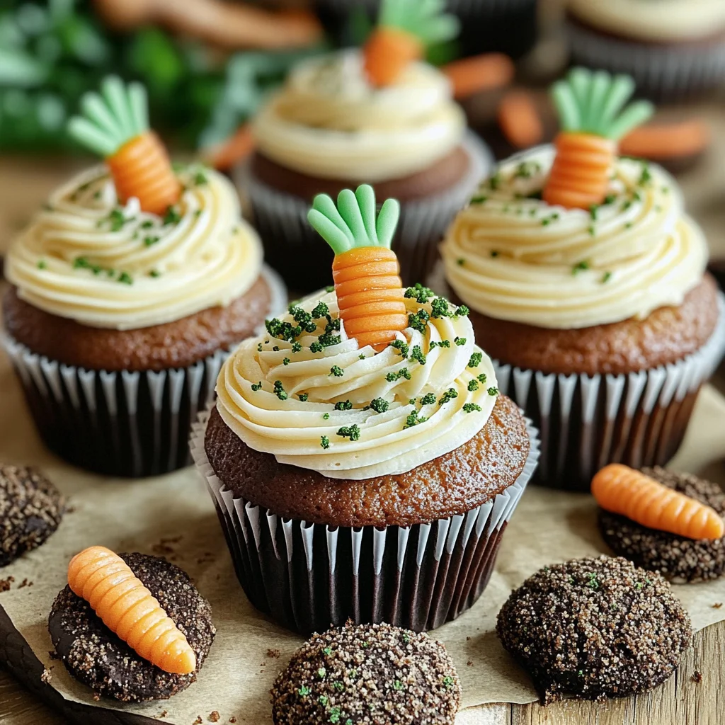 Carrot Patch Cupcakes