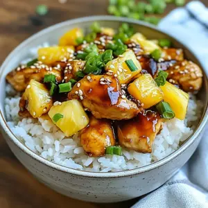 Chicken Teriyaki Pineapple Bowl: An Amazing Ultimate Recipe