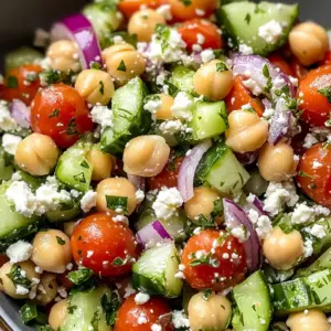 Chickpea Cucumber Salad (The Only Recipe You Need)