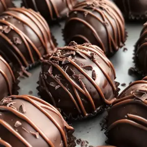 Classic Chocolate Lava Cake Truffles
