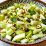 Crunch Salad with Celery and Green Apple