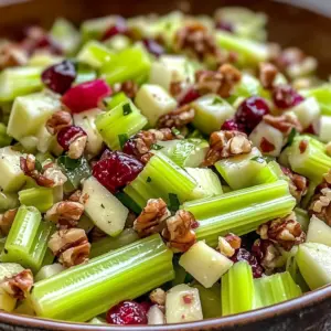 Crunchy Celery and Walnut Salad