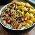 Delicious Teriyaki Chicken and Pineapple Bowls in 30 Minutes