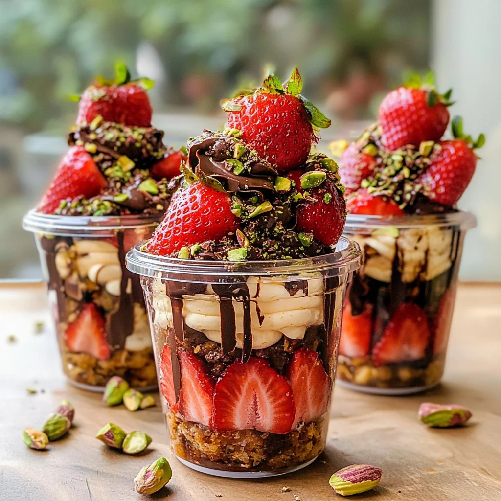 Dubai Strawberry Cup Recipe