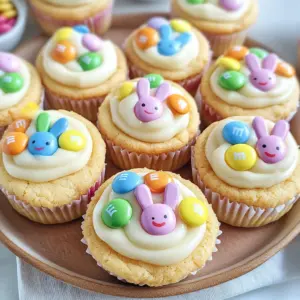 Easter Bunny Sugar Cookie Cups