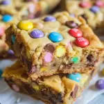 Easter Cake Mix Cookie Bars
