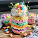 Easter Cake in a Jar