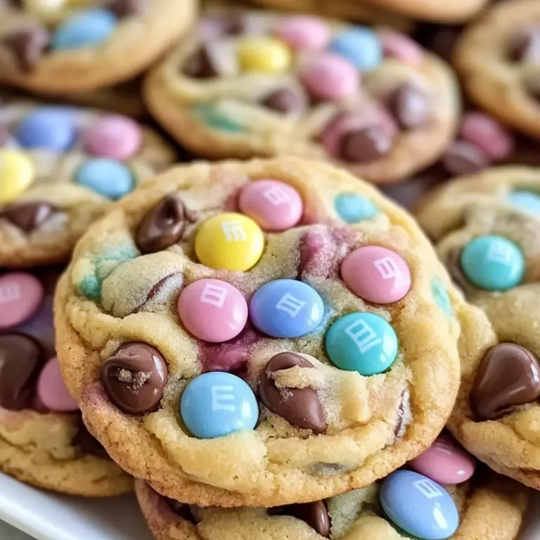 Easter Chocolate Chip Cookies