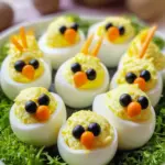 Easter Egg Recipe - Deviled Egg Chicks