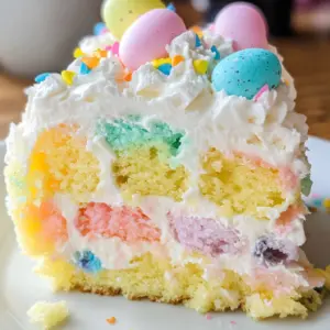 Easter Poke Cake