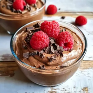 Easy Blender Cottage Cheese Chocolate Mousse
