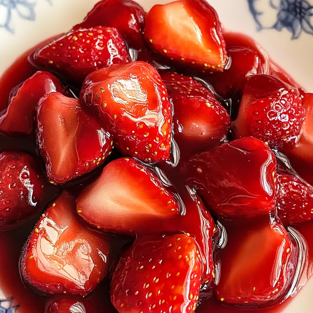 Easy Strawberry Glaze Recipe - Alrightwithme