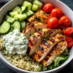 Greek Chicken Bowls