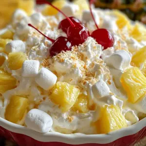 Hawaiian Pineapple Coconut Fluff
