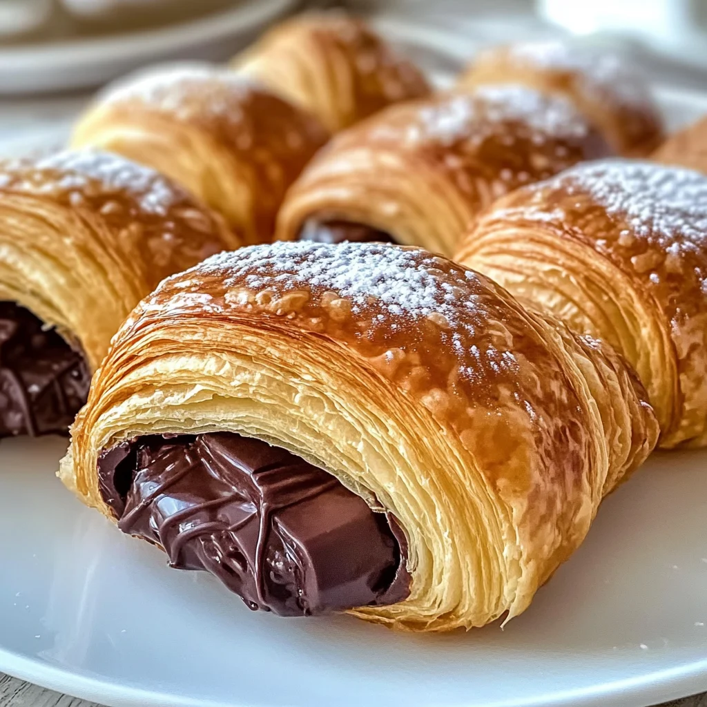 Homemade Chocolate Croissants: Indulge in Flaky Bliss at Home