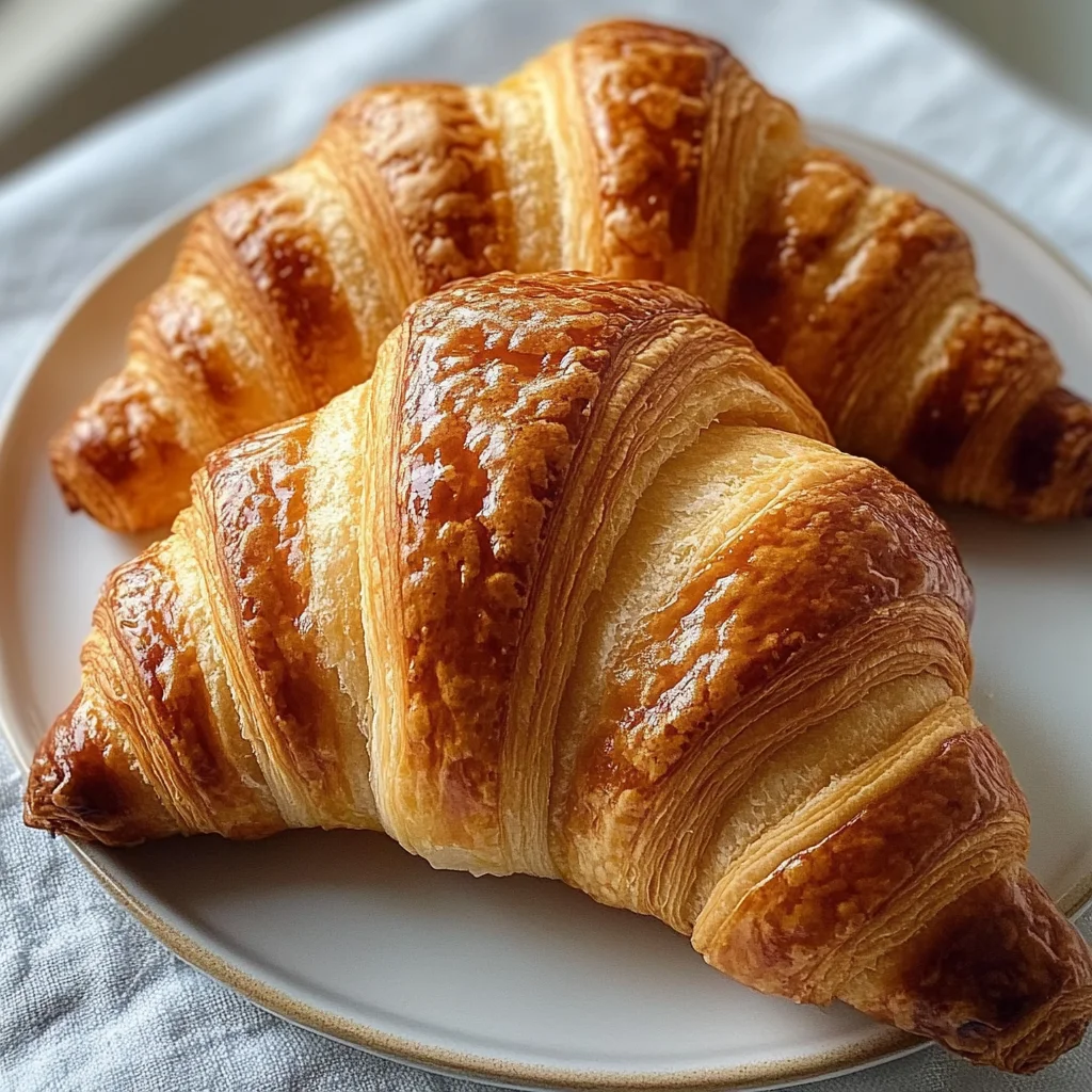 Homemade French Croissant Recipe