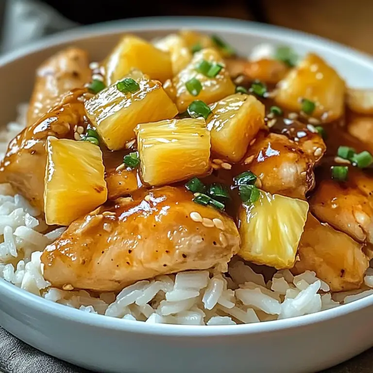 Irresistible Pineapple Chicken and Rice