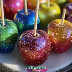 Jolly Rancher Glittery Candy Apples Recipe