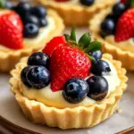 Mini Fruit Tarts With Pastry Cream