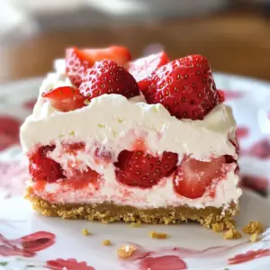 No-Bake Strawberry Delight