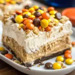 No Bake Peanut Butter Icebox Cake