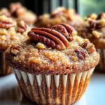 Pecan Pie Brown Sugar Muffins That Will Brighten Your Mornings