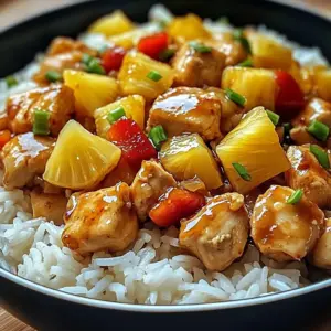 Pineapple Chicken And Rice